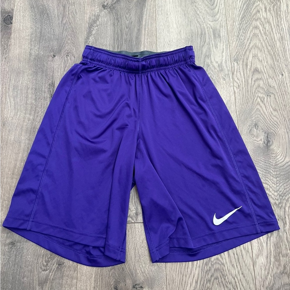 Nike purple shorts size L